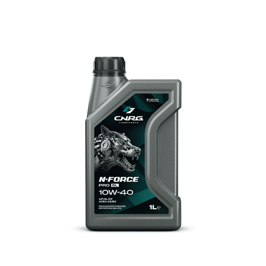 Масло моторное CNRG N-Force Pro SL 10W-40 SL/CF, A3/B4 (кан. 1 л) (NEW)