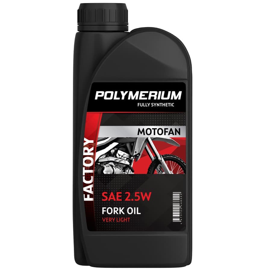 POLYMERIUM MOTOFAN FORK OIL FACTORY VERY LIGHT 2.5W 1L
