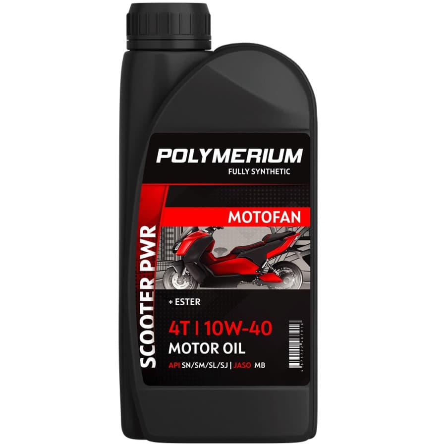 POLYMERIUM MOTOFAN SCOOTER PWR 10W-40 4T 1L