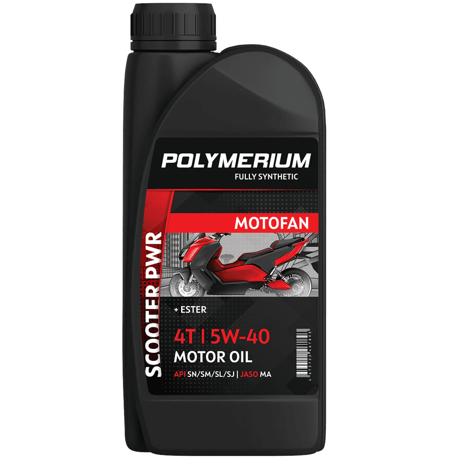 POLYMERIUM MOTOFAN SCOOTER PWR 5W-40 4T 1L