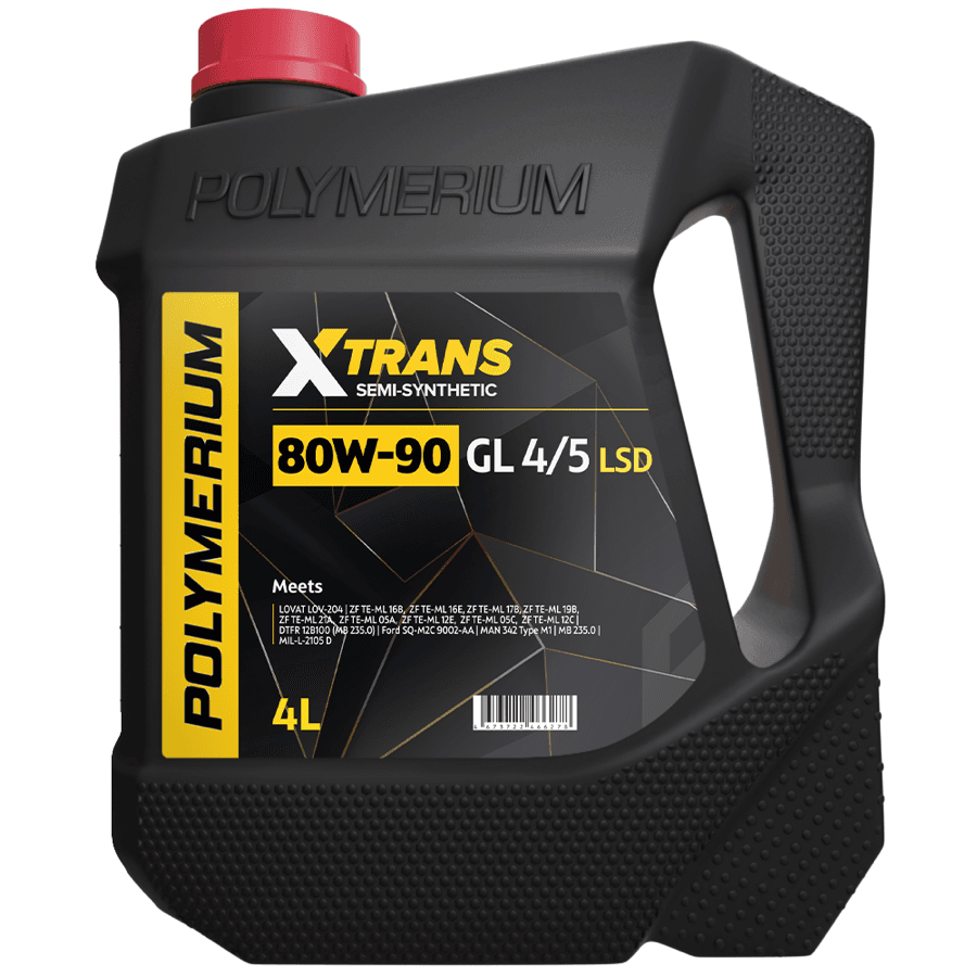 POLYMERIUM XTRANS 80W-90 GL 4/5 Semi-synthetic 1L